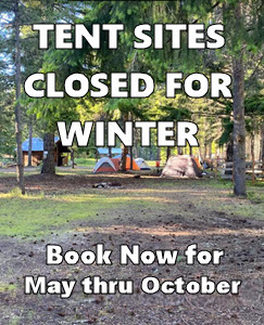 Tent Sites Closed November through April
