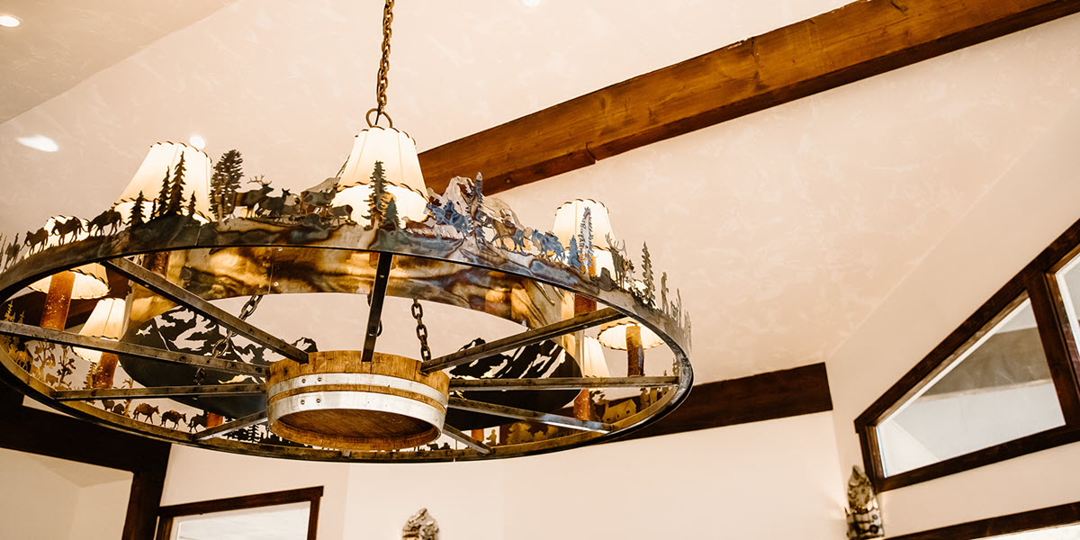 Lodge - Custom Chandelier Slide